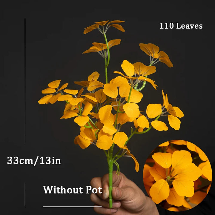 Artificial Schefflera Plant with 110 Leaves – 33cm Desktop Decor