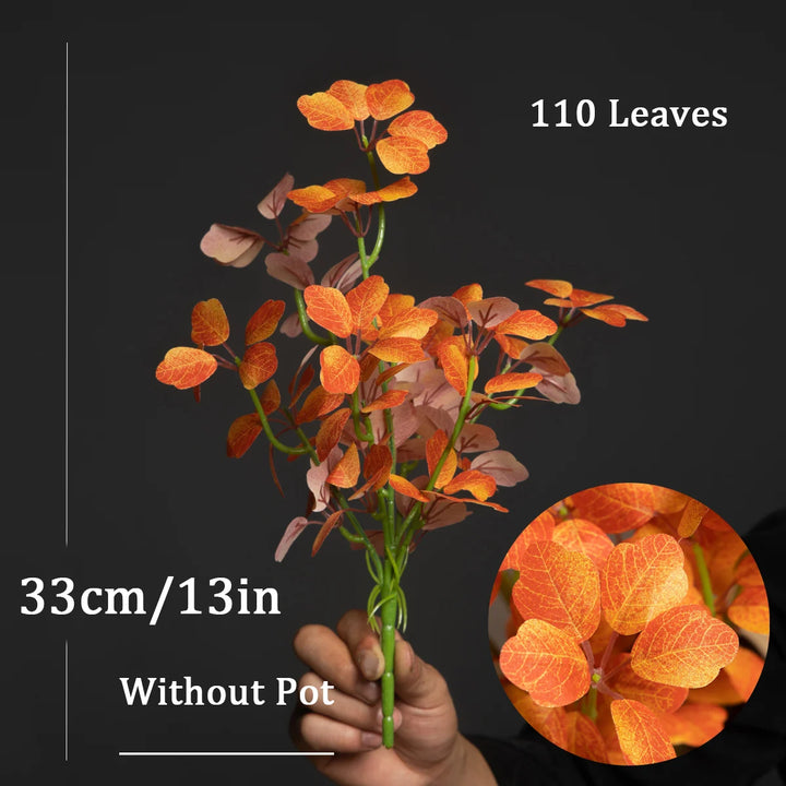 Artificial Schefflera Plant with 110 Leaves – 33cm Desktop Decor
