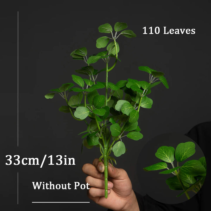 Artificial Schefflera Plant with 110 Leaves – 33cm Desktop Decor