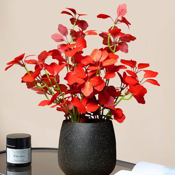 Artificial Schefflera Plant with 110 Leaves – 33cm Desktop Decor