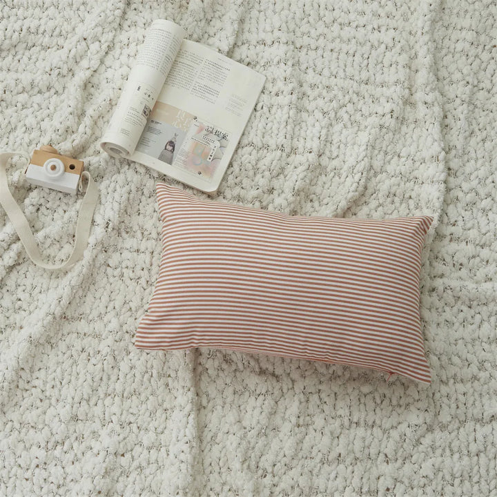 Orange Plaid Cushion Cover for Sofa & Autumn Décor