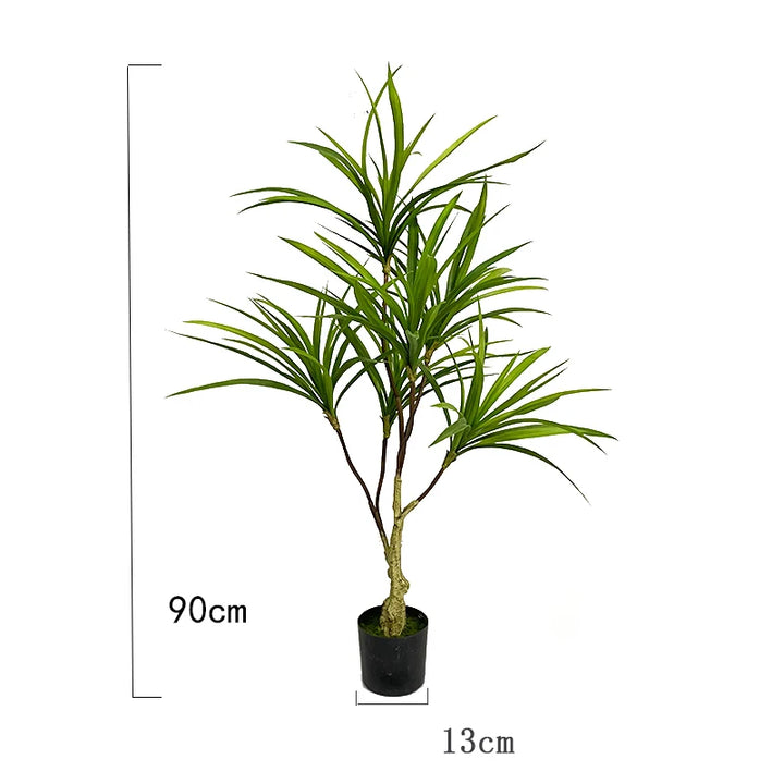 Large Artificial Palm Tree 90–180cm – Realistic Tropical Floor Plant for Home, Office & Event Decoration