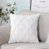 Luxury Faux Wool Embroidered Pillow Cover – Soft Plush Cushion
