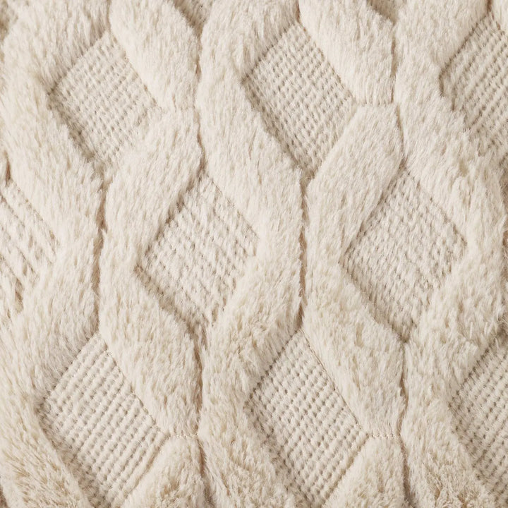 Soft Plush Faux Fur Cushion Cover – Nordic Luxury Decor