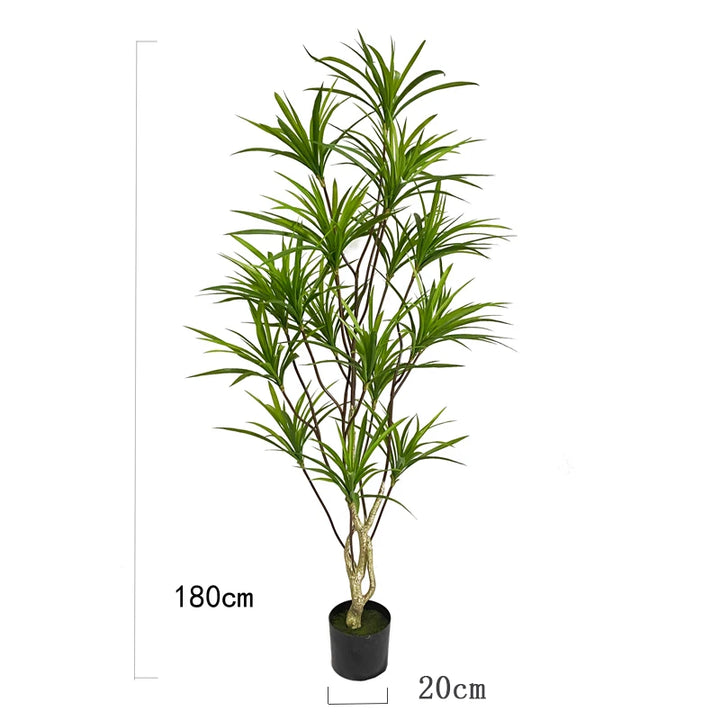 Large Artificial Palm Tree 90–180cm – Realistic Tropical Floor Plant for Home, Office & Event Decoration