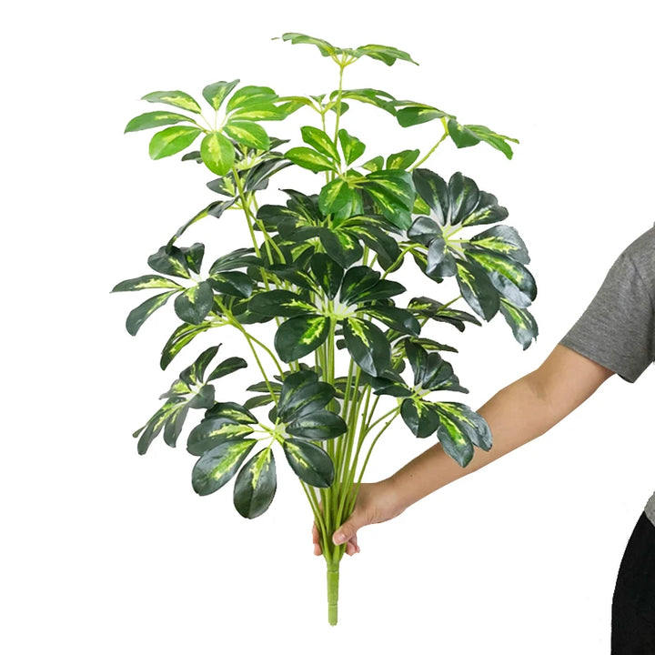 Large Artificial Monstera Leaves – 75cm Tropical Palm Branch