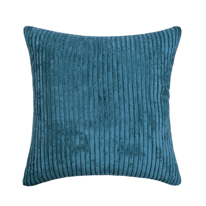 Striped Corduroy Cushion Cover Soft Nordic Pillow Case