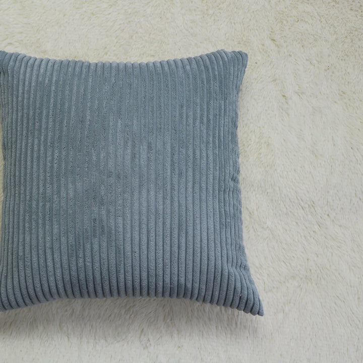 Striped Corduroy Pillow Cover Nordic Soft Decorative Case
