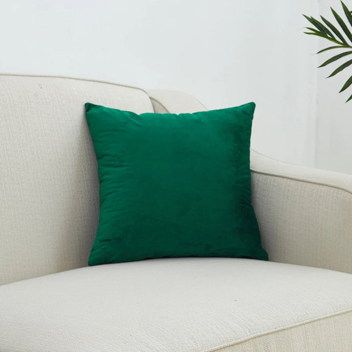Superfine Velvet Cushion Cover – Soft Solid Luxury Pillowcase