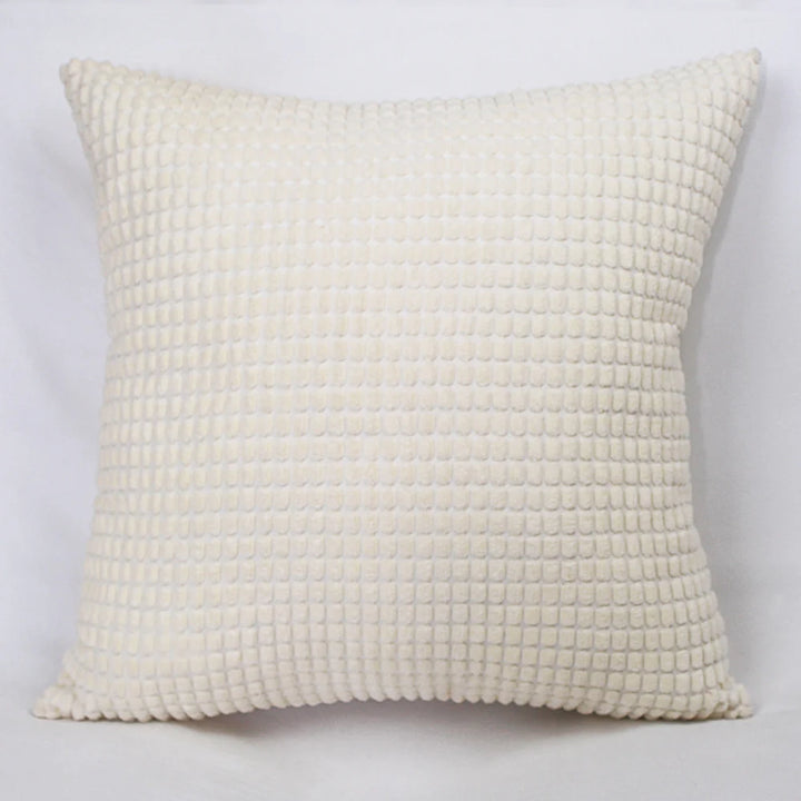 Striped Corduroy Pillow Cover Nordic Soft Decorative Case