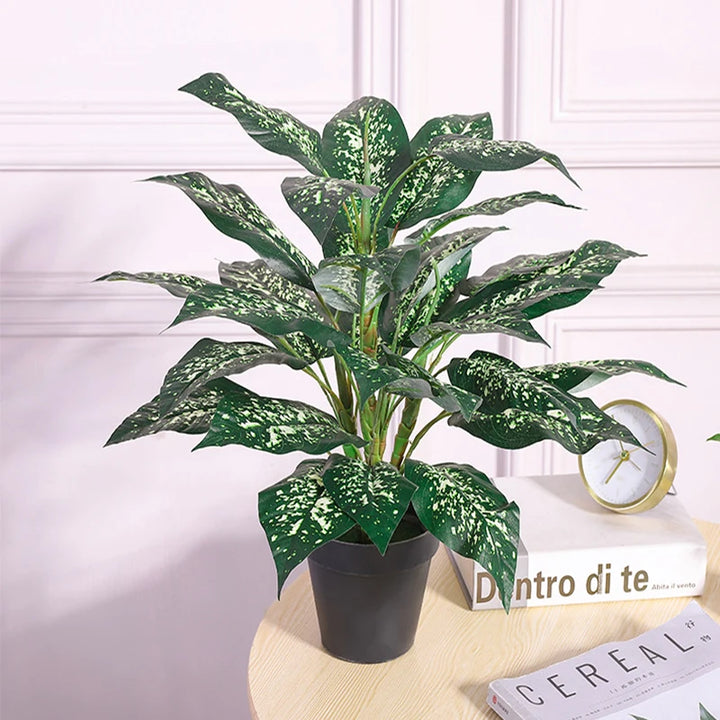 50cm Monstera Artificial Plant – Large Tropical Leaf Decor