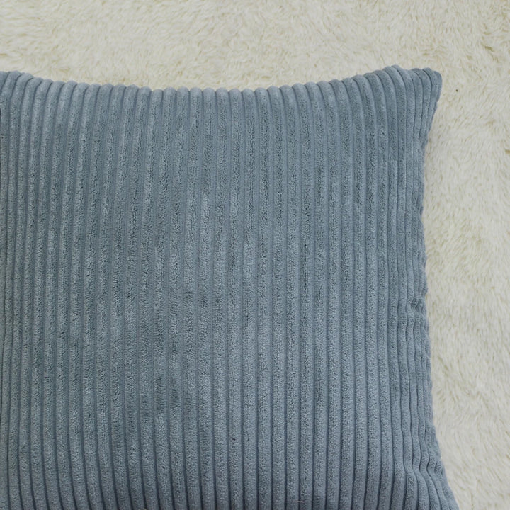 Striped Corduroy Pillow Cover Nordic Soft Decorative Case