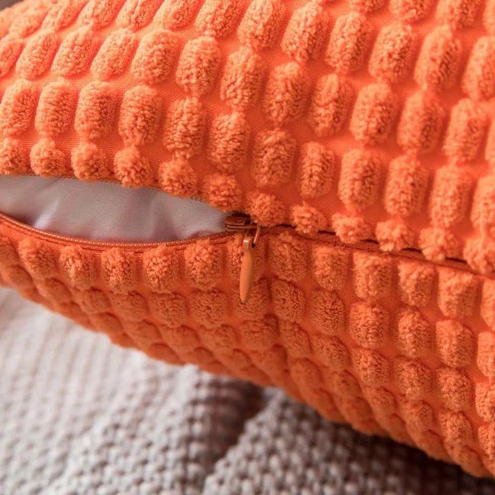 Soft Corduroy Solid Cushion Cover Nordic Large Pillow Case