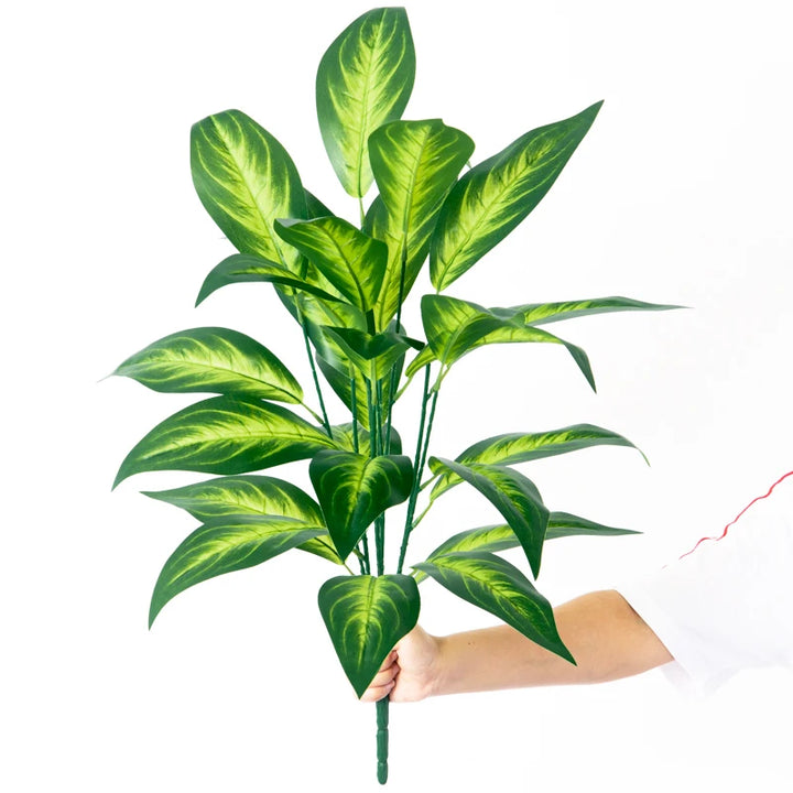 Large Artificial Tropical Plant – Real Touch Magnolia and Palm Leaves
