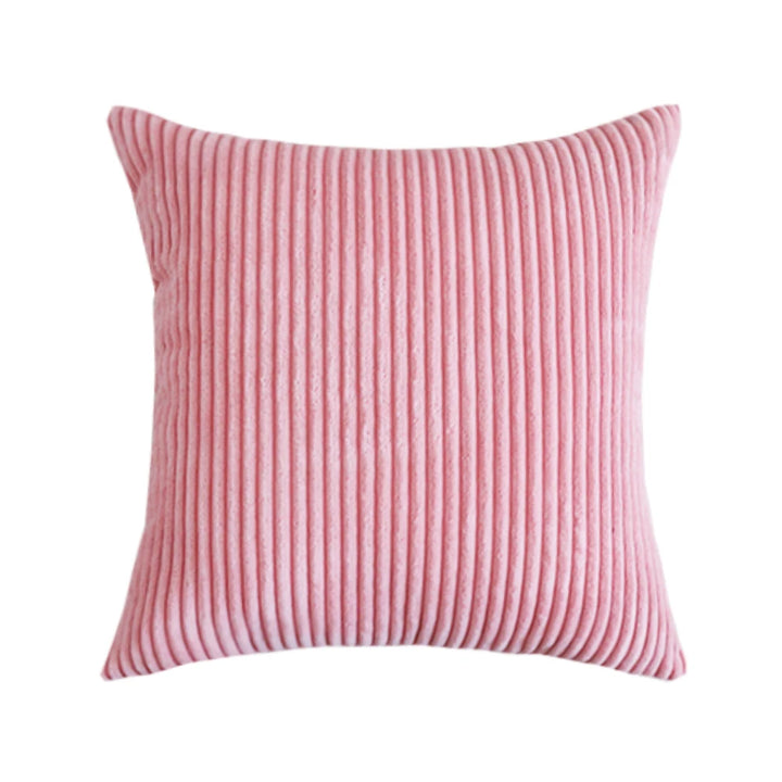 Striped Corduroy Cushion Cover Soft Nordic Pillow Case