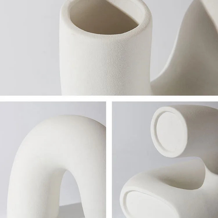 Nordic Ceramic Vase – Modern Art Home Decoration