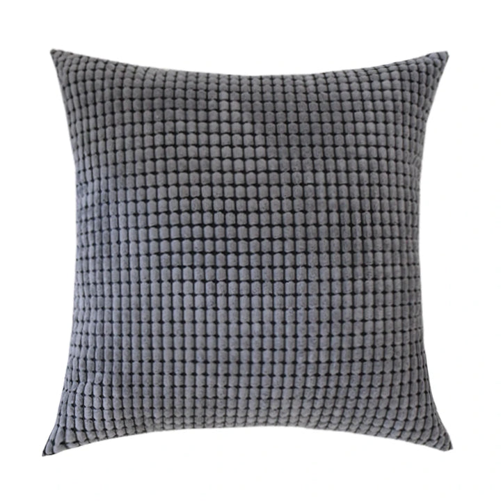 Soft Corduroy Corn Stripe Cushion Cover