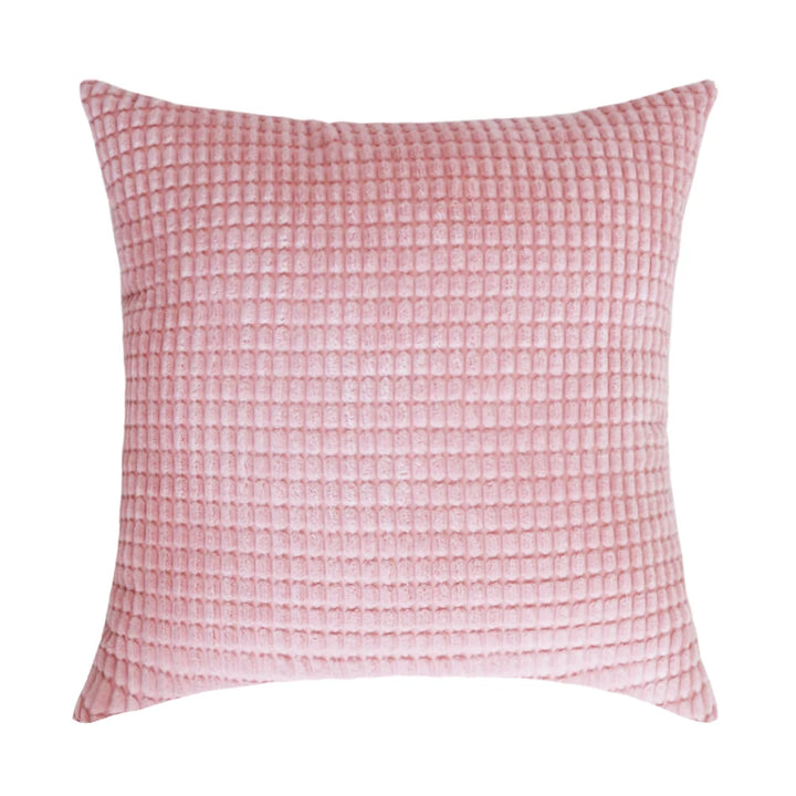 Soft Corduroy Corn Stripe Cushion Cover