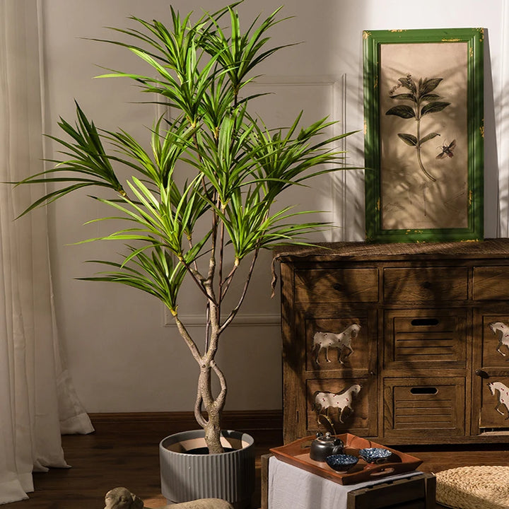 Large Artificial Palm Tree – Fake Tropical Floor Plant