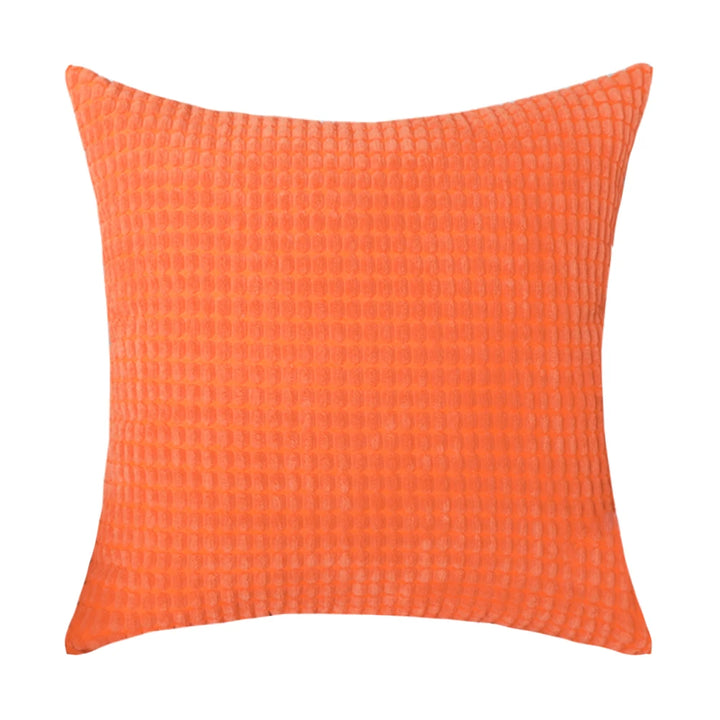 Soft Corduroy Corn Stripe Cushion Cover