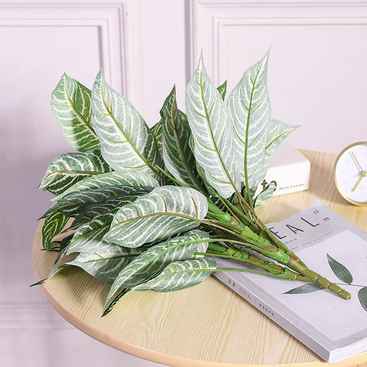 50cm Monstera Artificial Plant – Large Tropical Leaf Decor