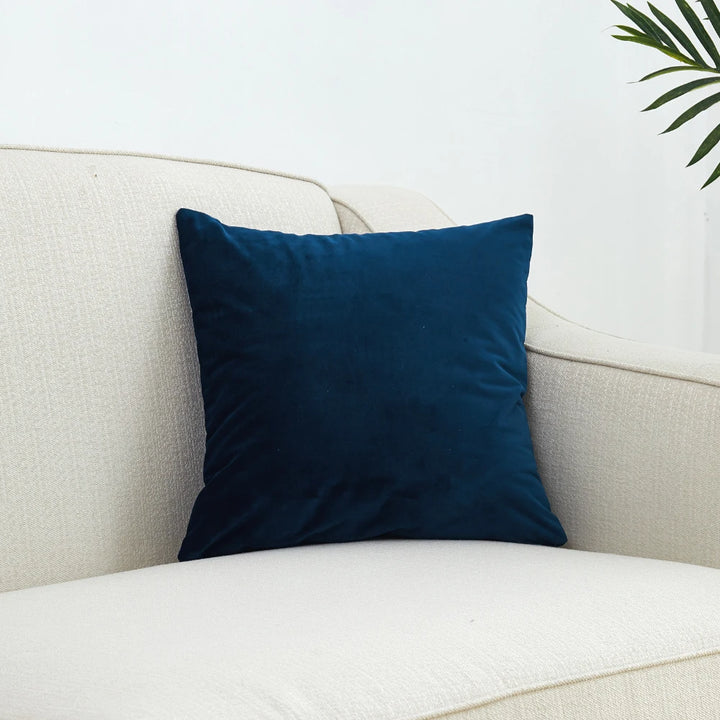 Superfine Velvet Cushion Cover – Soft Solid Luxury Pillowcase