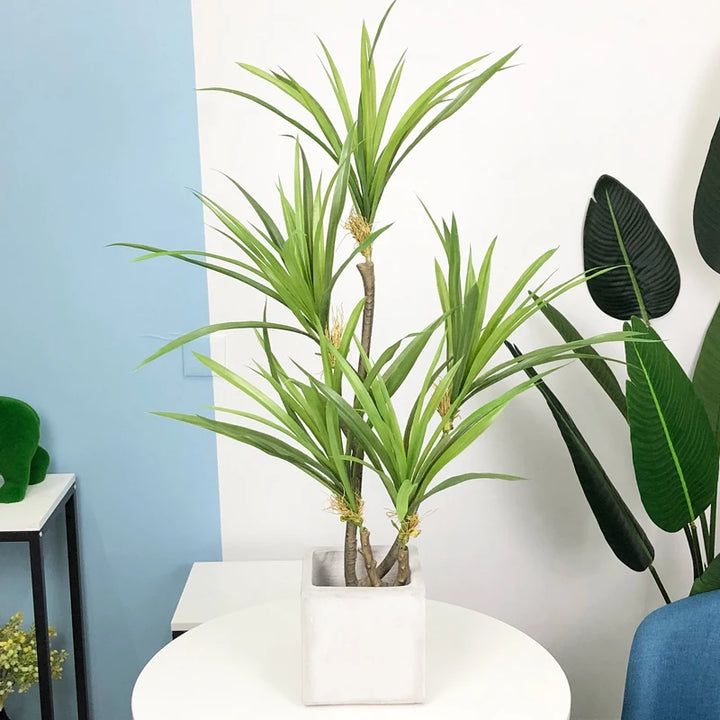 122cm Large Artificial Ficus Tree – Realistic Tropical Greenery for Home, Office, Garden & Shop Decoratio