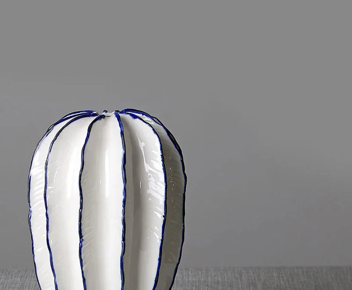 Star Fruit Ceramic Vase – Modern Decor for Living Room