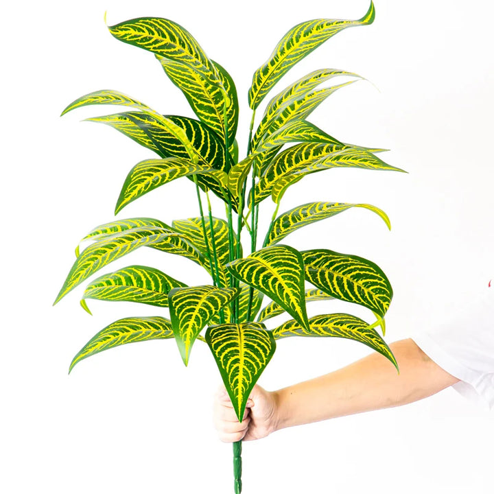 Large Artificial Tropical Plant – Real Touch Magnolia and Palm Leaves