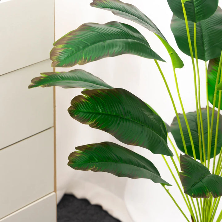 100cm Artificial Banana Tree – 24 Heads Tropical Plant Decor