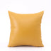 Luxury Faux Leather Cushion Cover – Modern Decorative