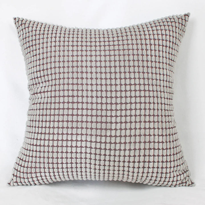 Striped Corduroy Pillow Cover Nordic Soft Decorative Case