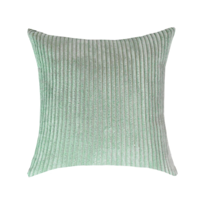 Supersoft Corduroy Cushion Cover – Solid Striped Pillowcase