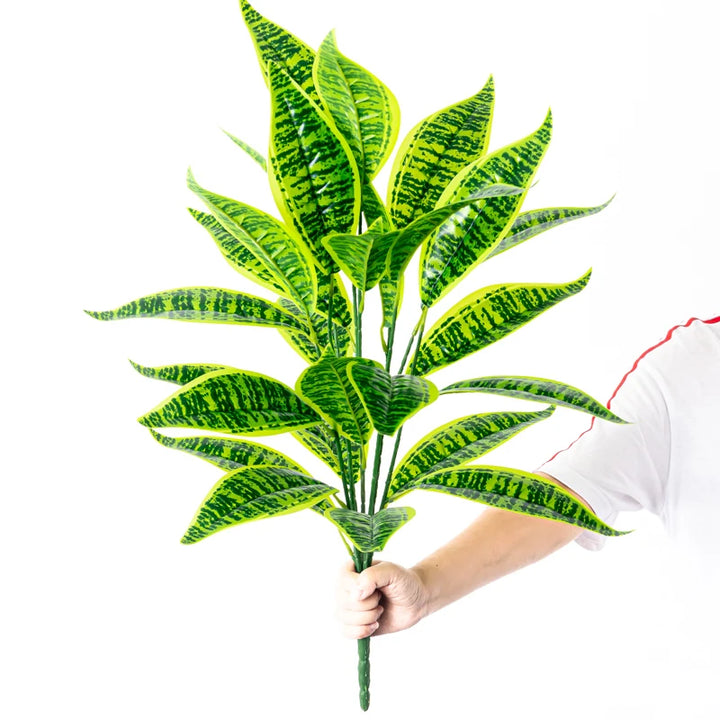 Large Artificial Tropical Plant – Real Touch Magnolia and Palm Leaves