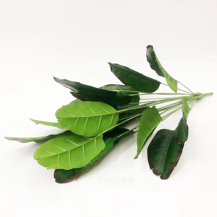 80cm Artificial Banana Tree – Large Tropical Monstera Leaves