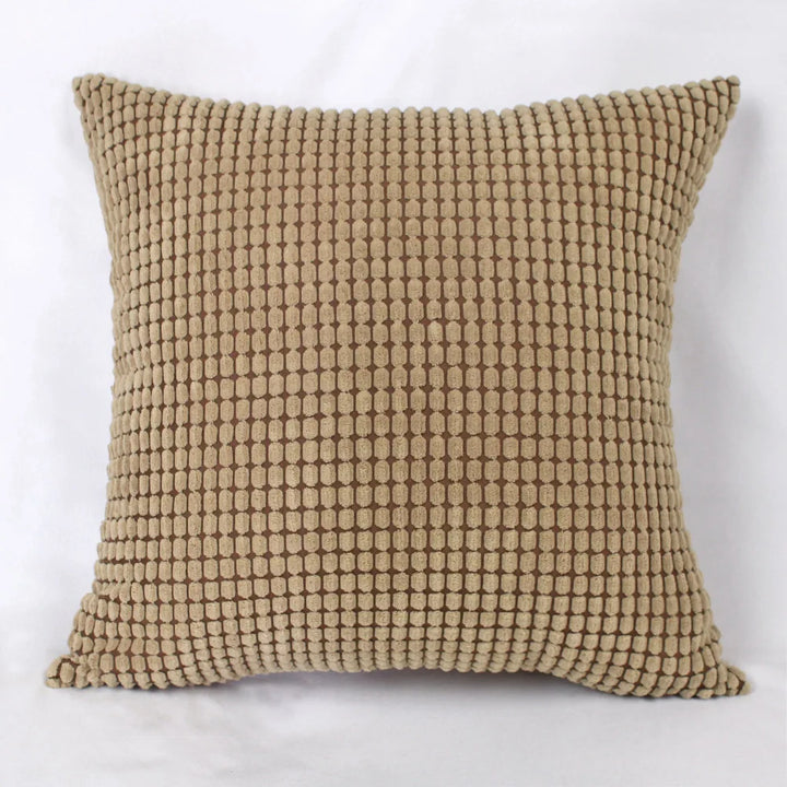 Striped Corduroy Pillow Cover Nordic Soft Decorative Case