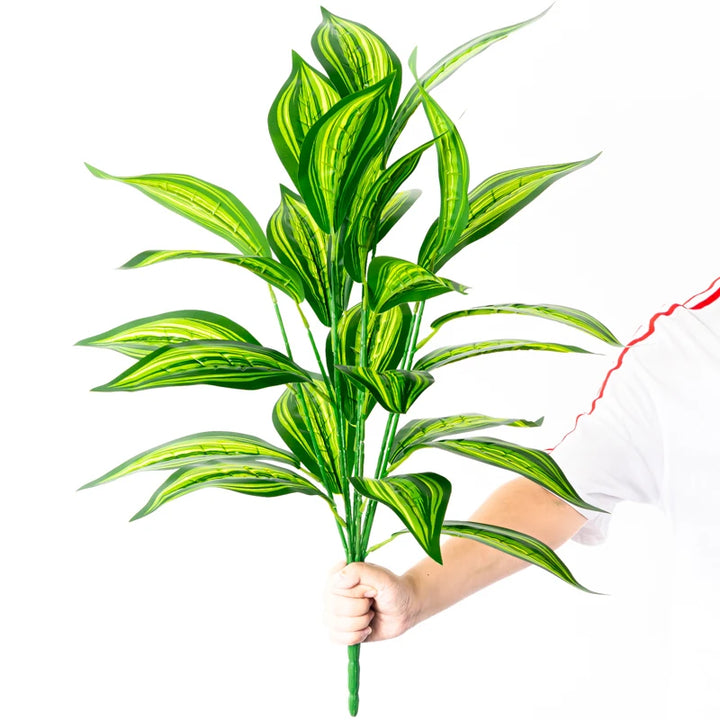 Large Artificial Tropical Plant – Real Touch Magnolia and Palm Leaves