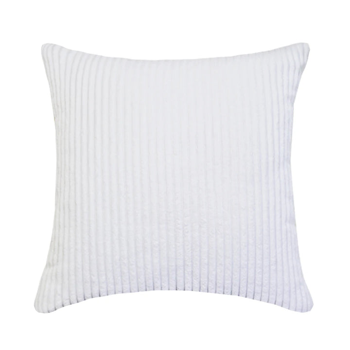 Striped Corduroy Pillow Cover Nordic Soft Decorative Case