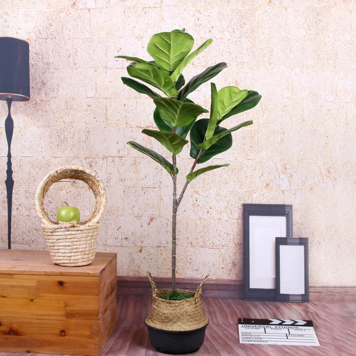 Large Artificial Tropical Plant – Green Palm Branch Decor