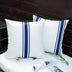 Set of 2 Outdoor Waterproof Cushion Covers for Patio & Garden