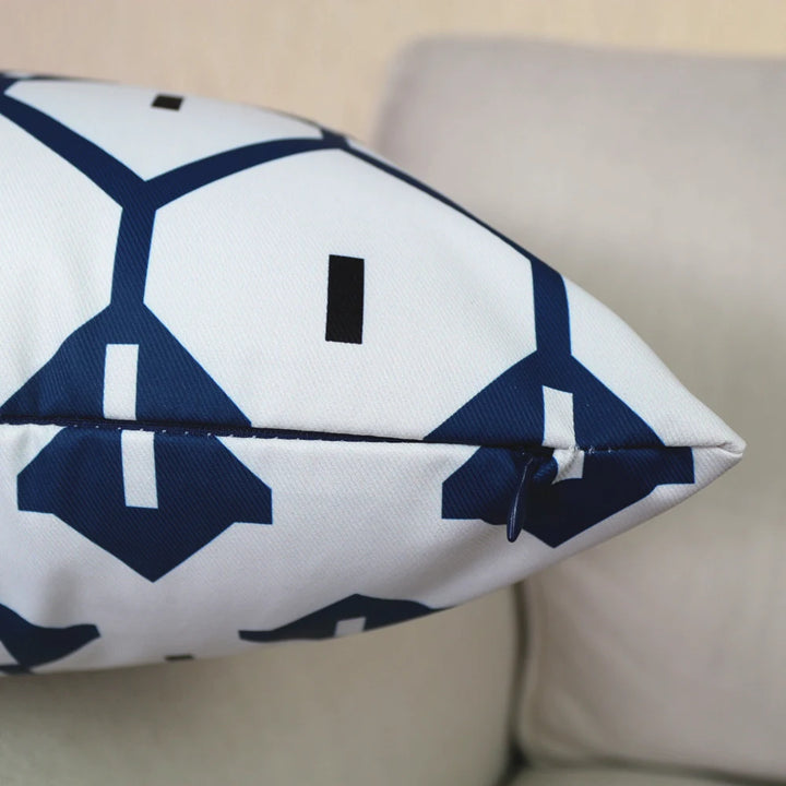 Waterproof Geometric Outdoor Pillow Cover