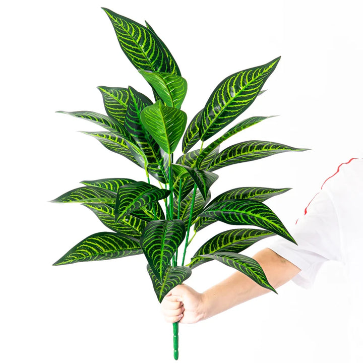 Large Artificial Tropical Plant – Real Touch Magnolia and Palm Leaves