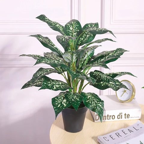 50cm Monstera Artificial Plant – Large Tropical Leaf Decor