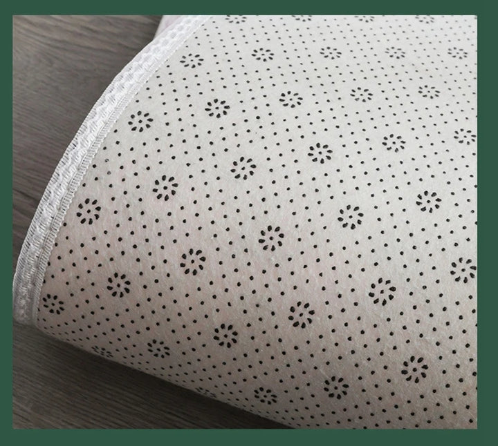 Oval Silky Plush Soft Rug for Modern Living Room