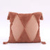 Boho Tufted Cushion Cover – Geometric Tribal Pillow