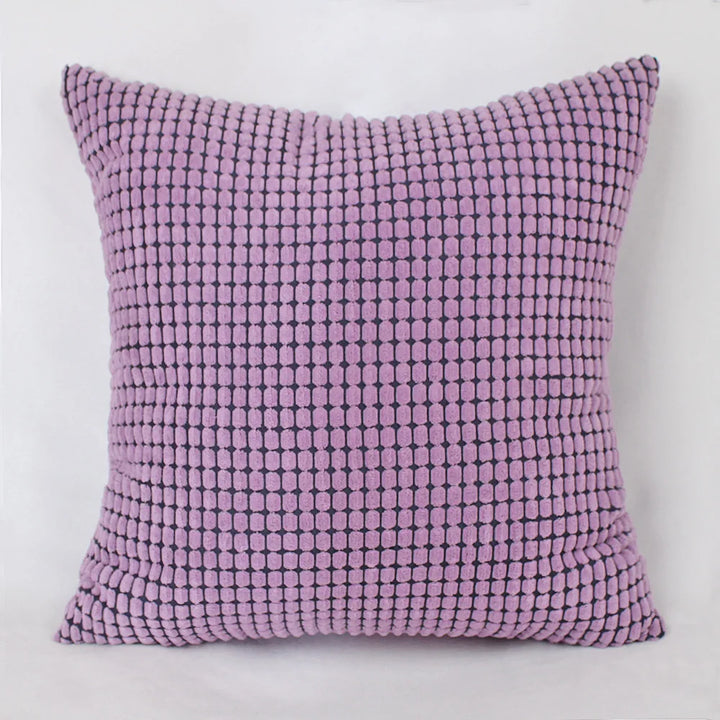 Striped Corduroy Pillow Cover Nordic Soft Decorative Case