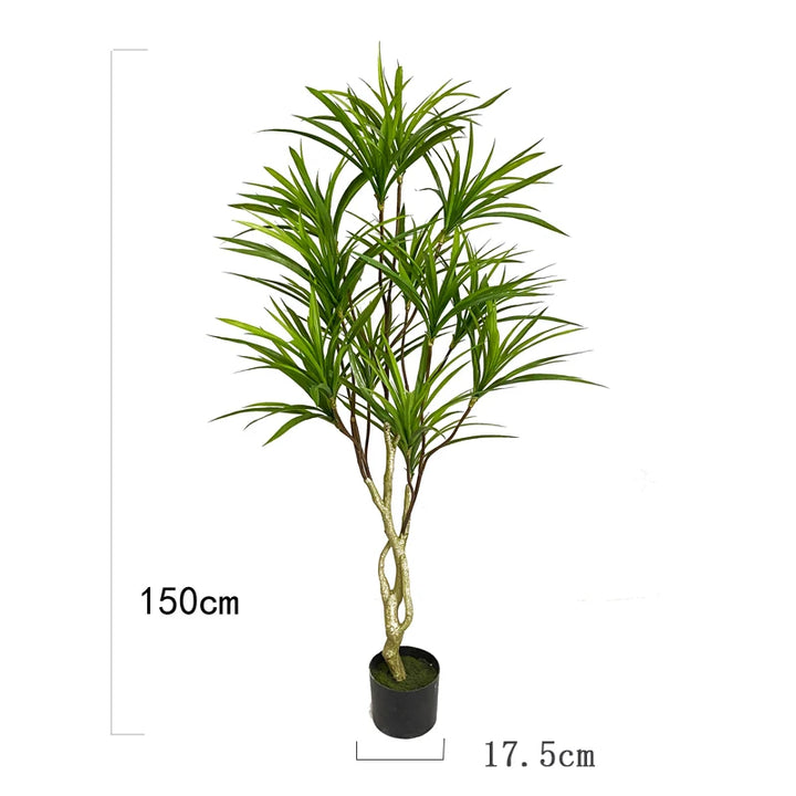Large Artificial Palm Tree 90–180cm – Realistic Tropical Floor Plant for Home, Office & Event Decoration