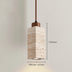 Yellow Travertine Pendant Lamp – Wabi-Sabi Marble Light