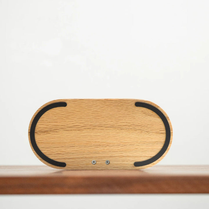 Wood and Metal Headphone Stand – Universal Desktop Holder