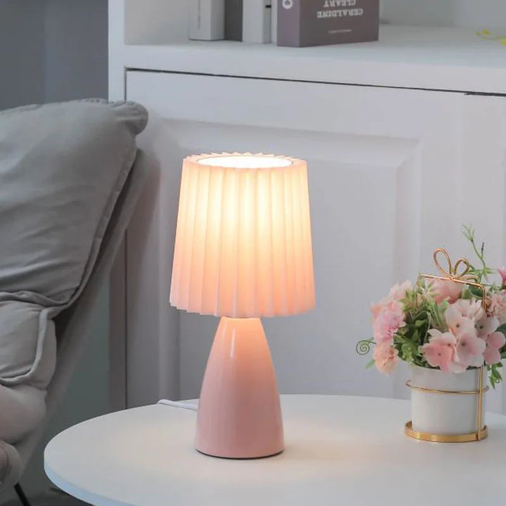 Ceramic Milkshake LED Night Lamp – Soft Bedside Light